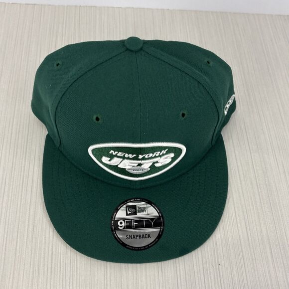 New Era New York Jets NFL 9FIFTY Adjustable SnapBack Hat Cap Green NEW - Picture 2 of 6